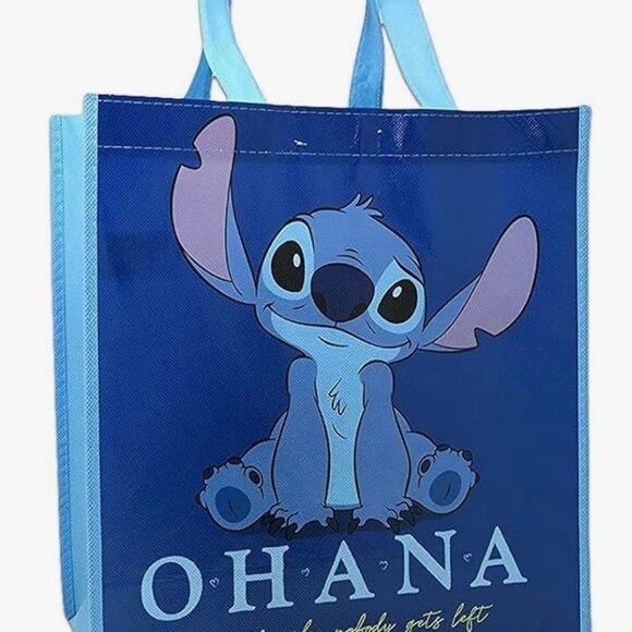 School Bag Lilo & Stitch Ohana Blue